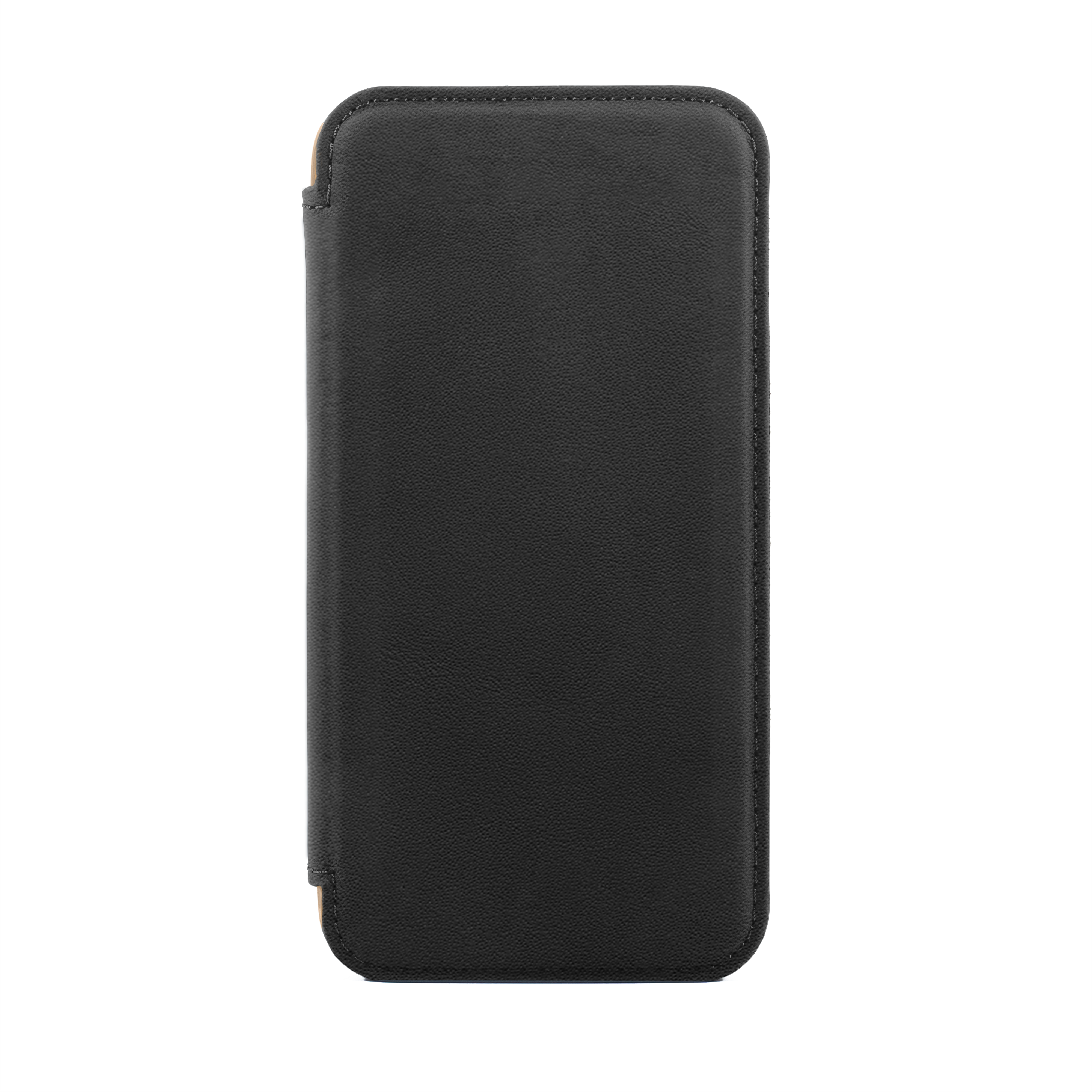 BLAKE Leather MagSafe Case for iPhone 16 - Beluga (Black) / Gold