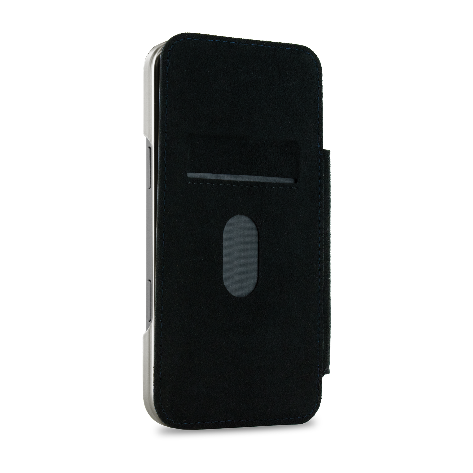 BLAKE Leather MagSafe Case for iPhone 17 Pro - Portofino (Navy) / Gunmetal