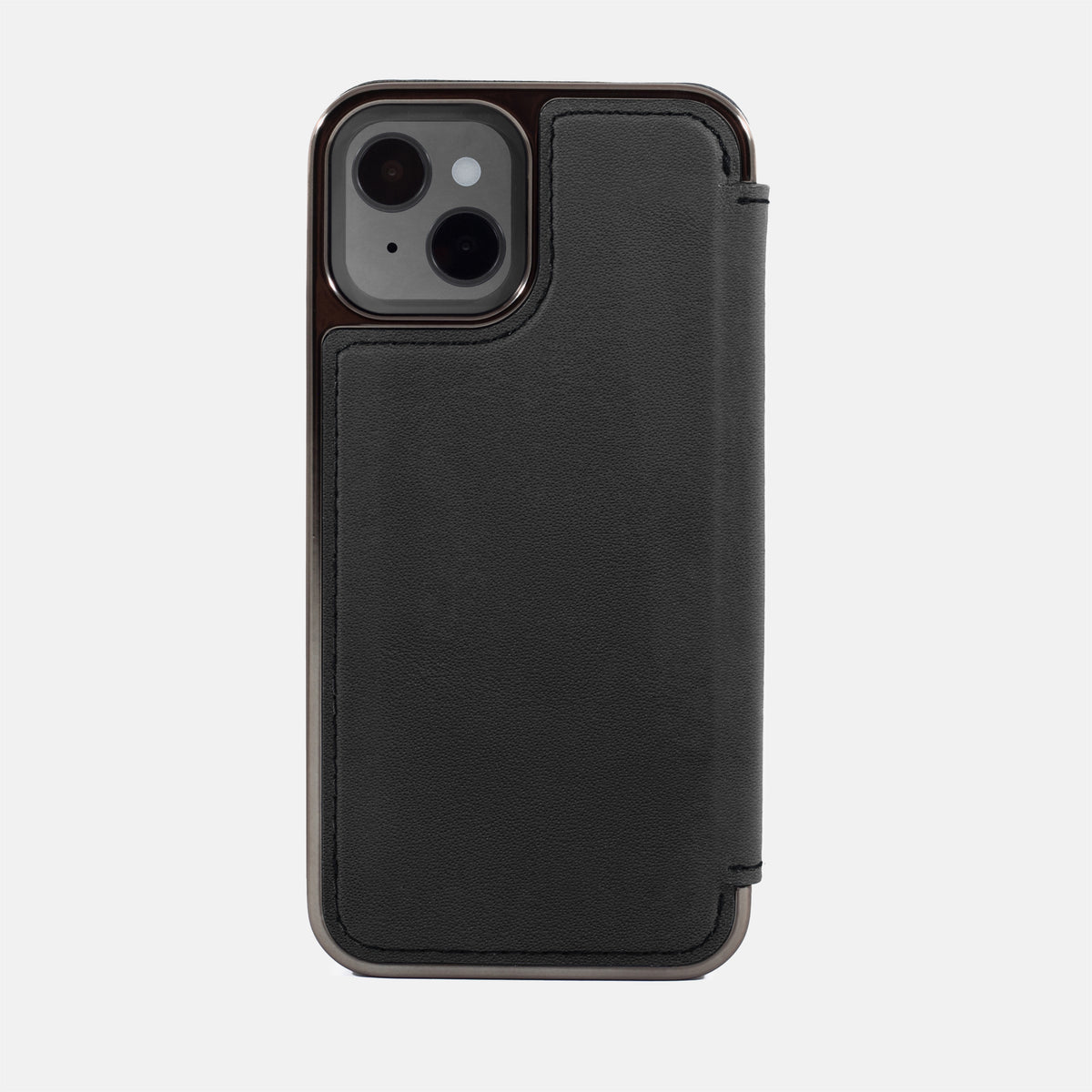 BLAKE Leather Magsafe Case for iPhone 13 - Beluga (Black)