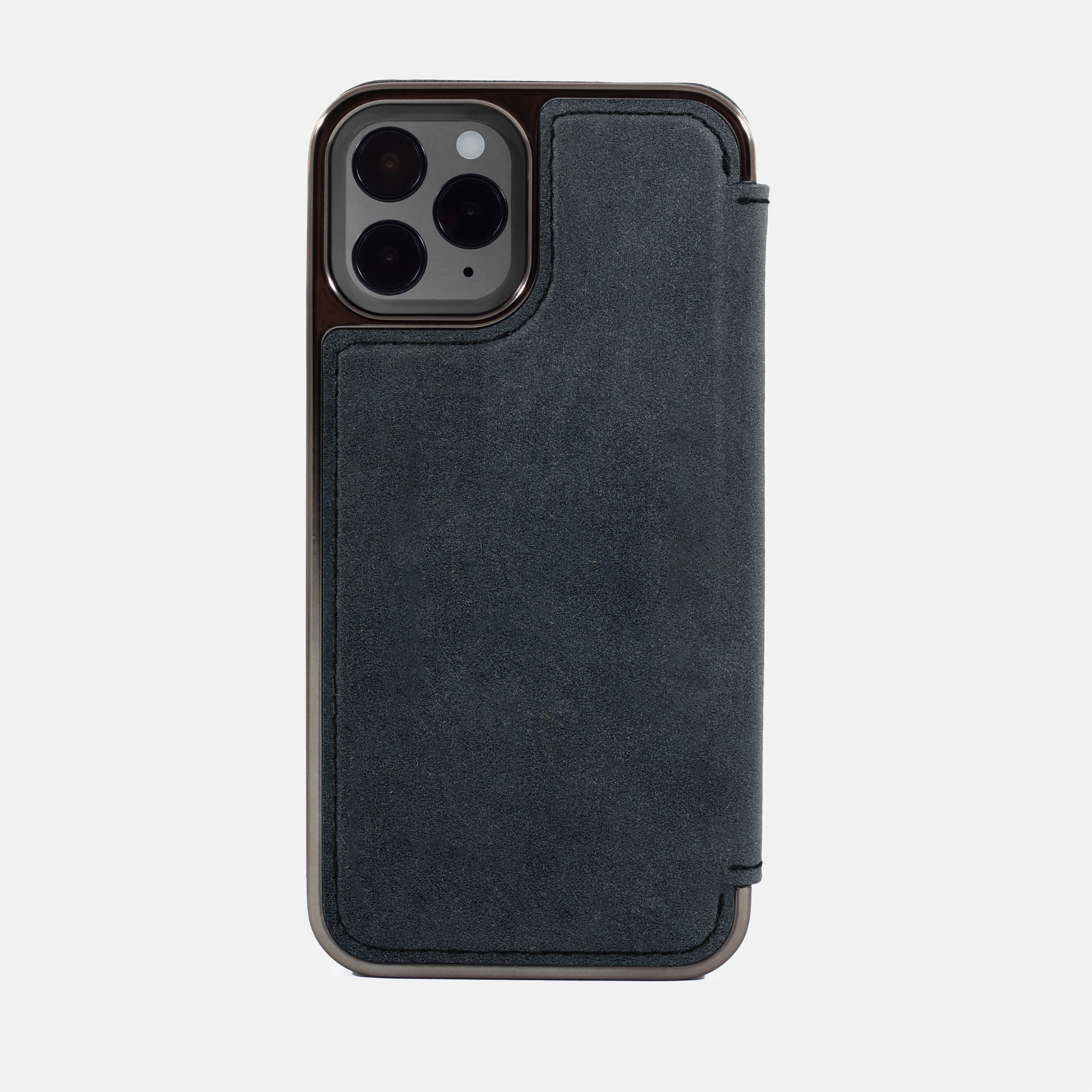 BLAKE Alcantara MagSafe Case for iPhone 13 Pro - Beluga (Black)